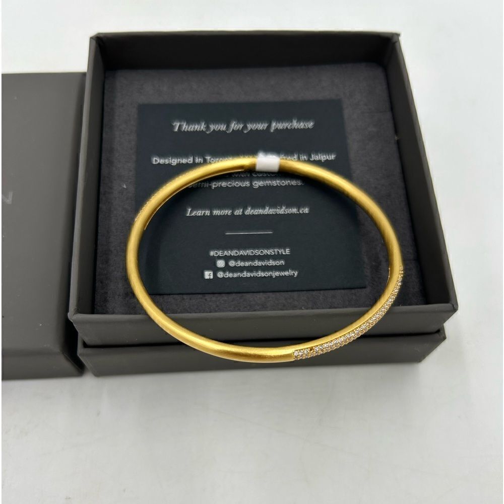 Women’s Dean Davidson pave hinge bangle bracelet